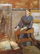 Edgar Degas, Portrait of Miss Lu